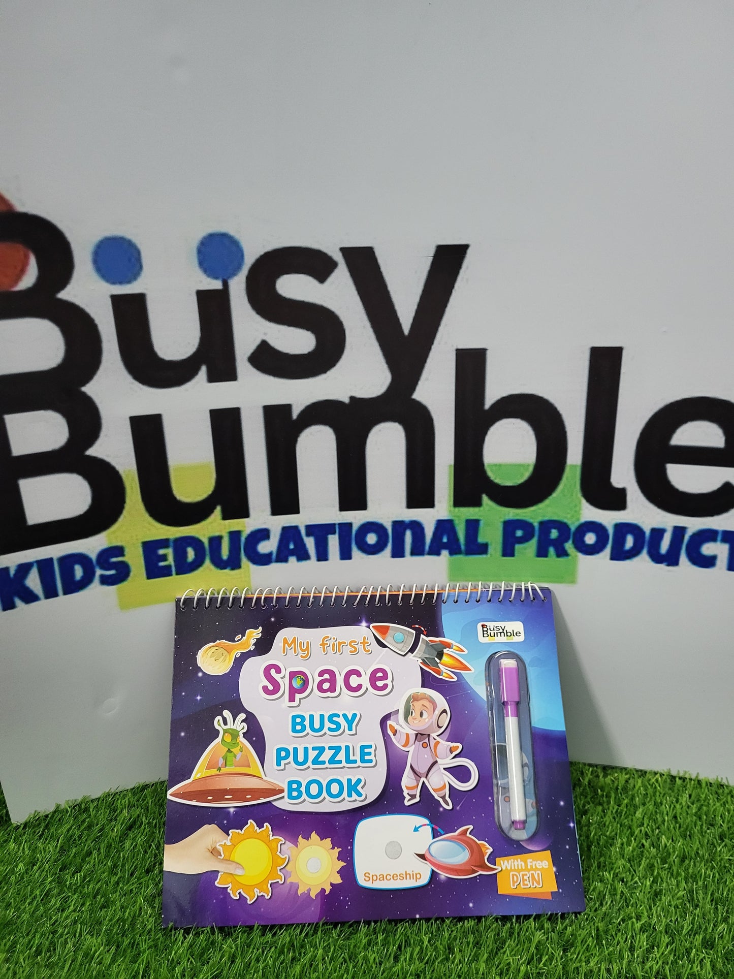 Space Busy Puzzle Book
