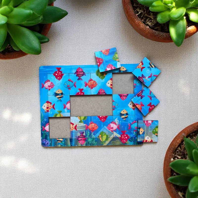Fish matching puzzle