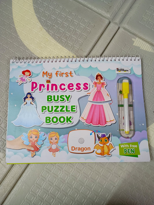 Princess Busy Puzzle Book