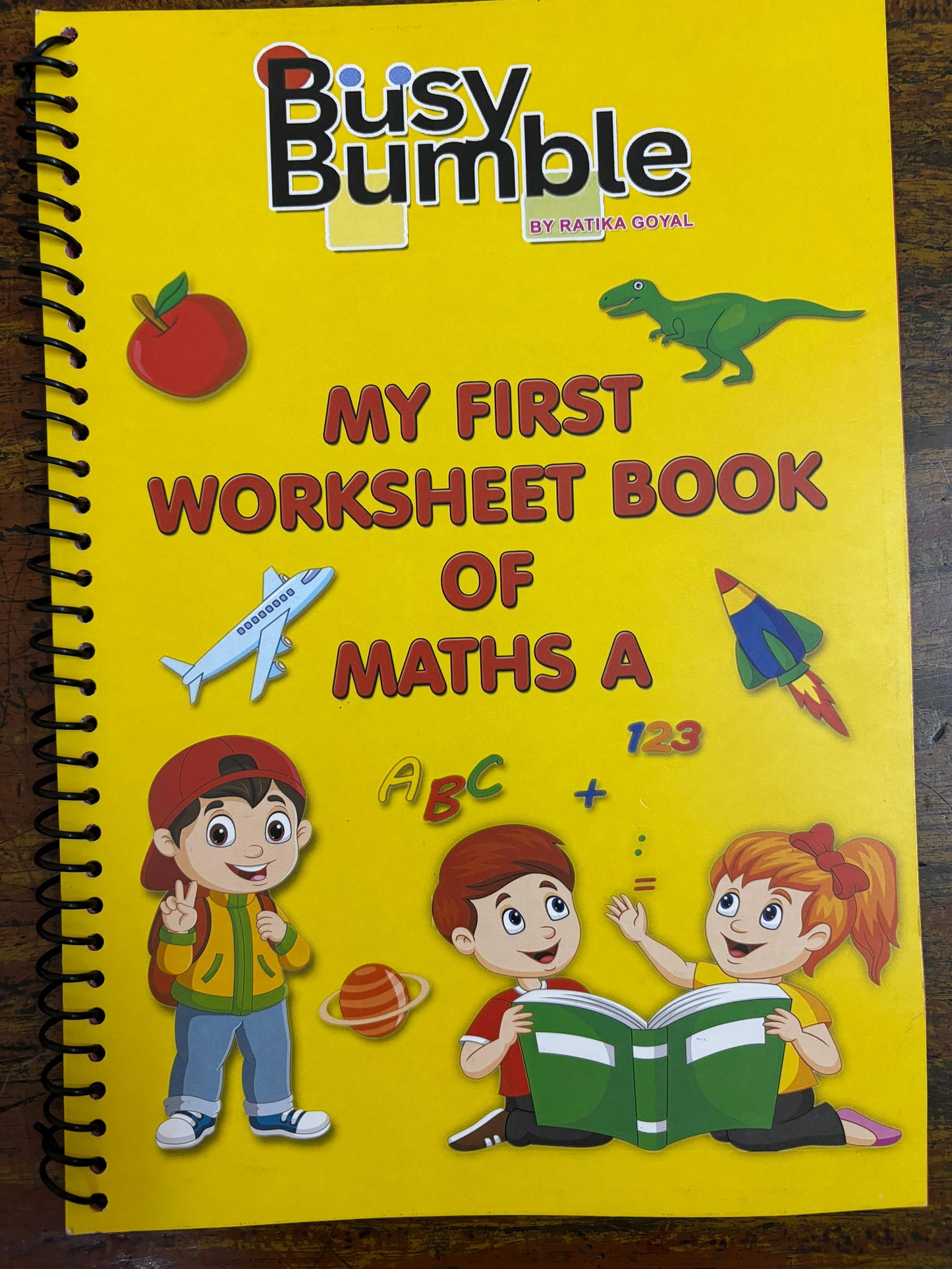 My First Worksheet Book of Numerics