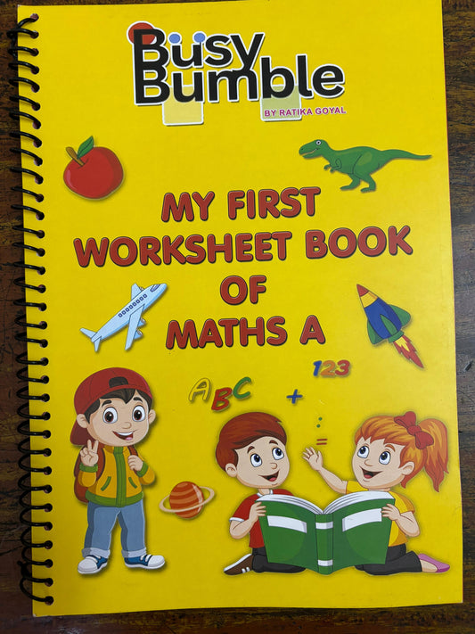 My First Worksheet Book of Numerics