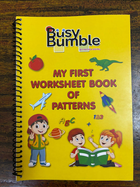 My First Worksheet Book of Patterns