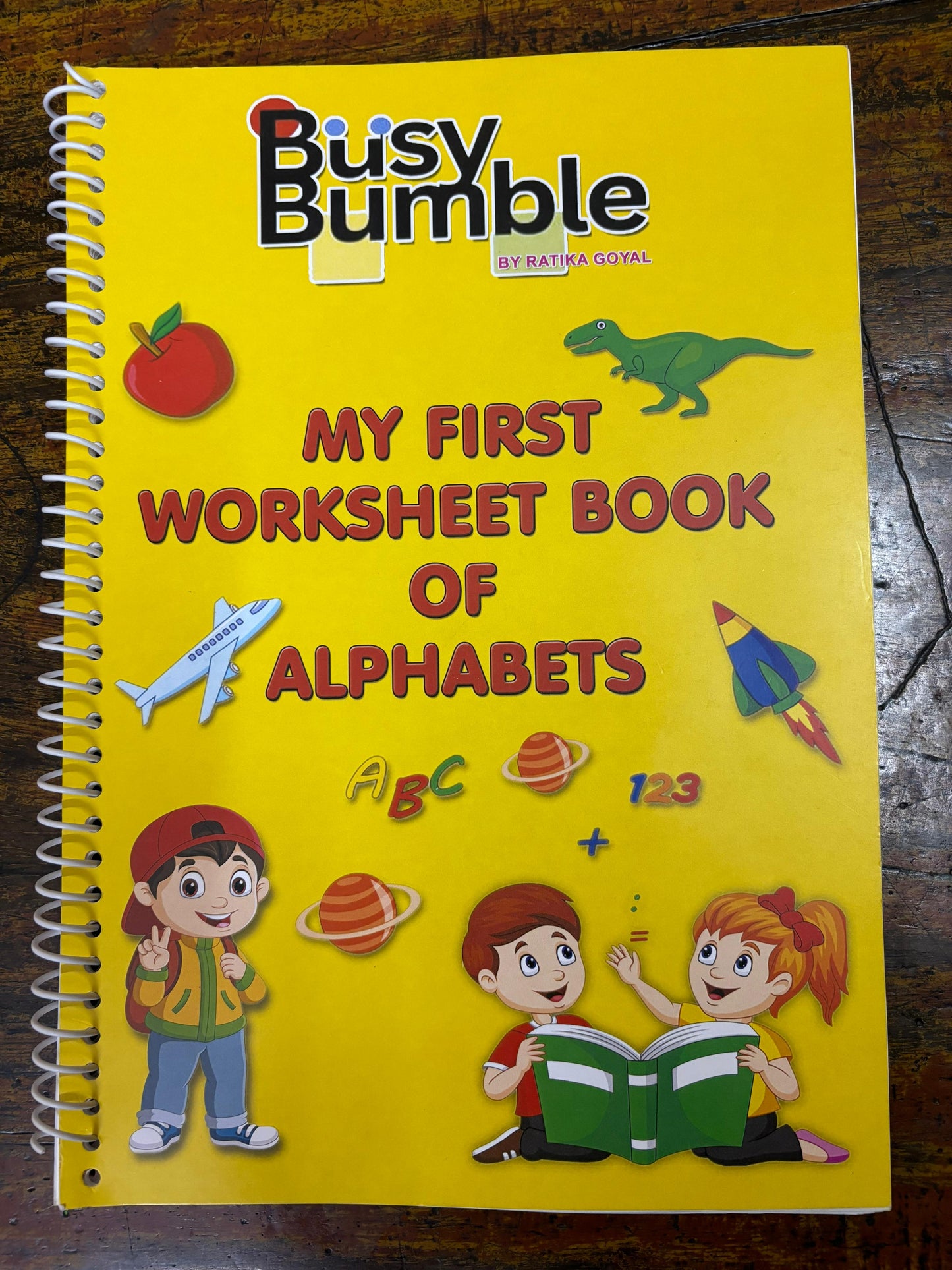 My First Worksheet Book of Alphabets