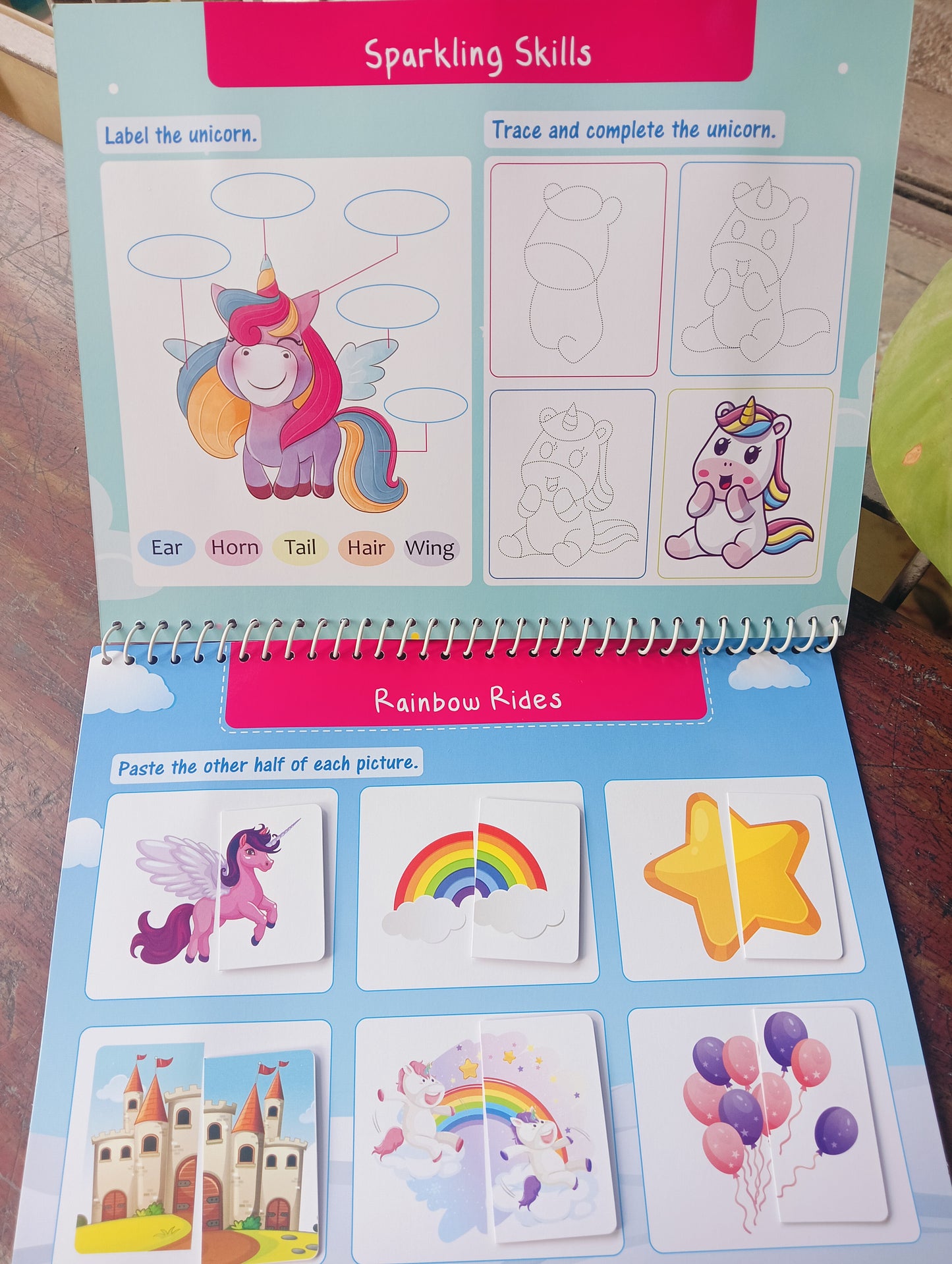 Unicorn Busy Puzzle Book