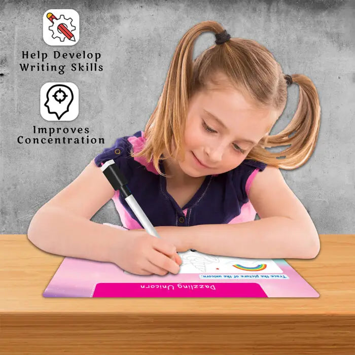 Unicorn Busy Puzzle Book