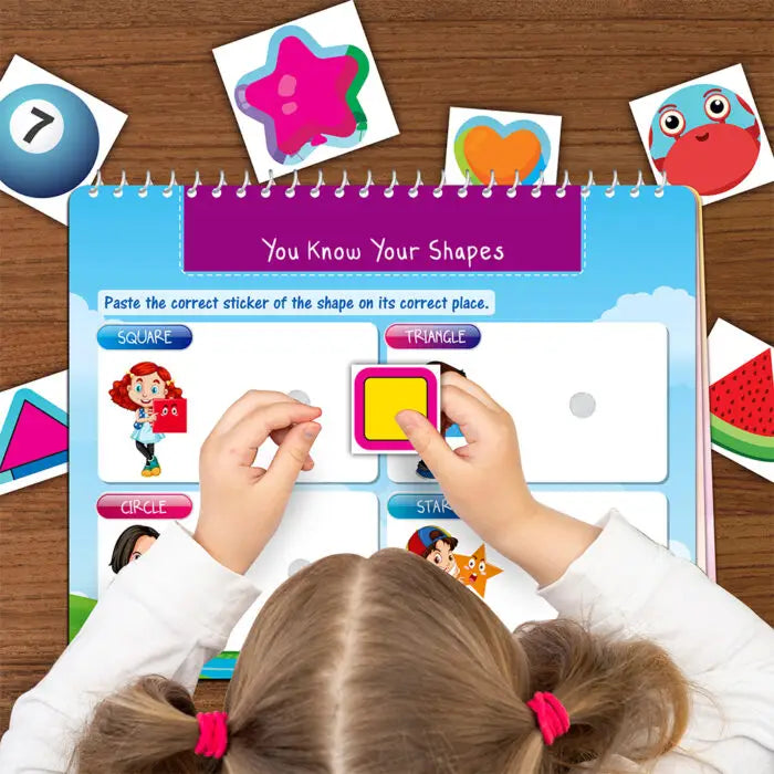 Shapes and Colour Busy Puzzle Book