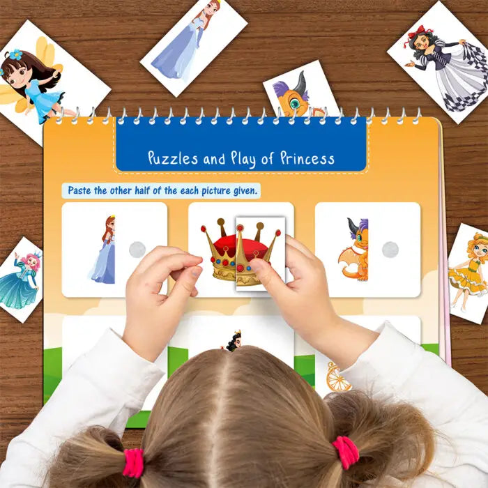 Princess Busy Puzzle Book