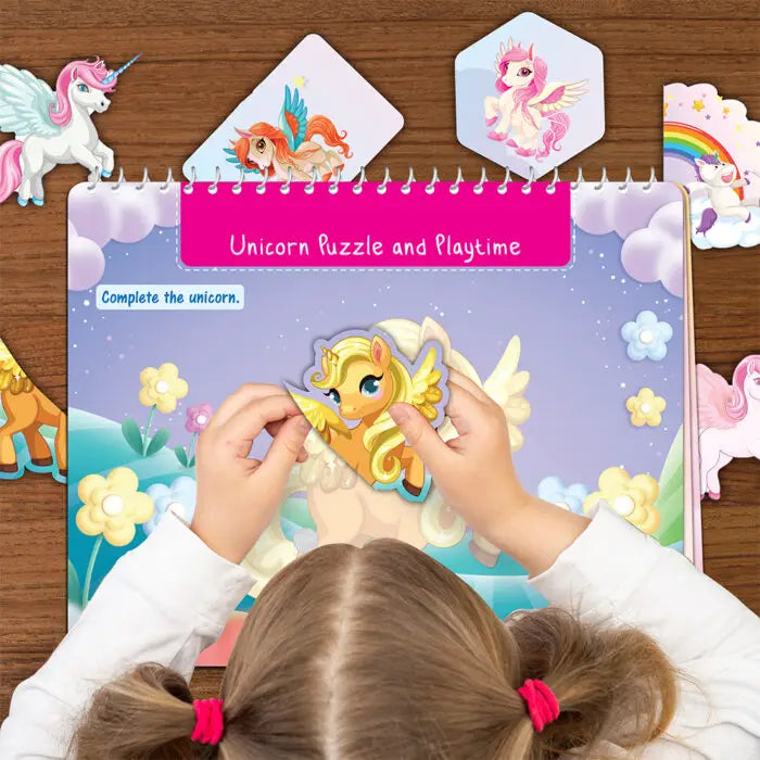 Unicorn Busy Puzzle Book