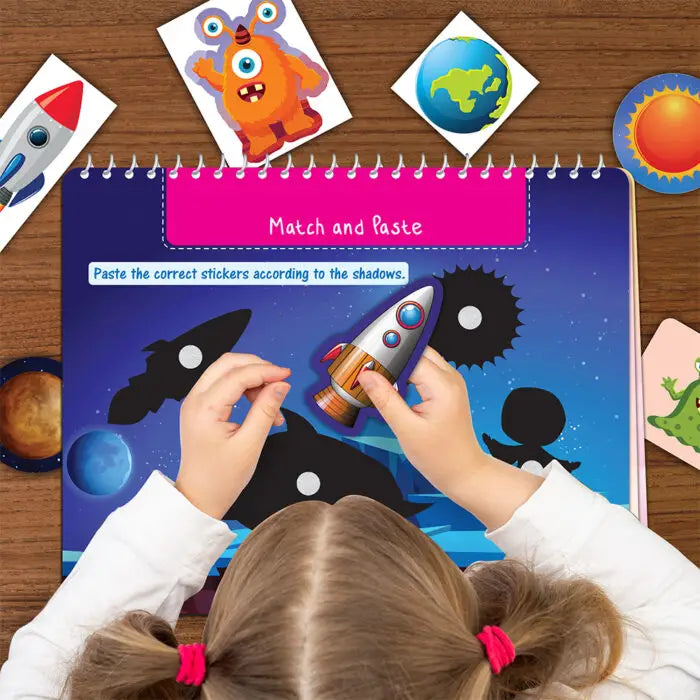Space Busy Puzzle Book