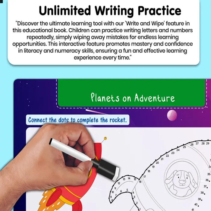 Space Busy Puzzle Book